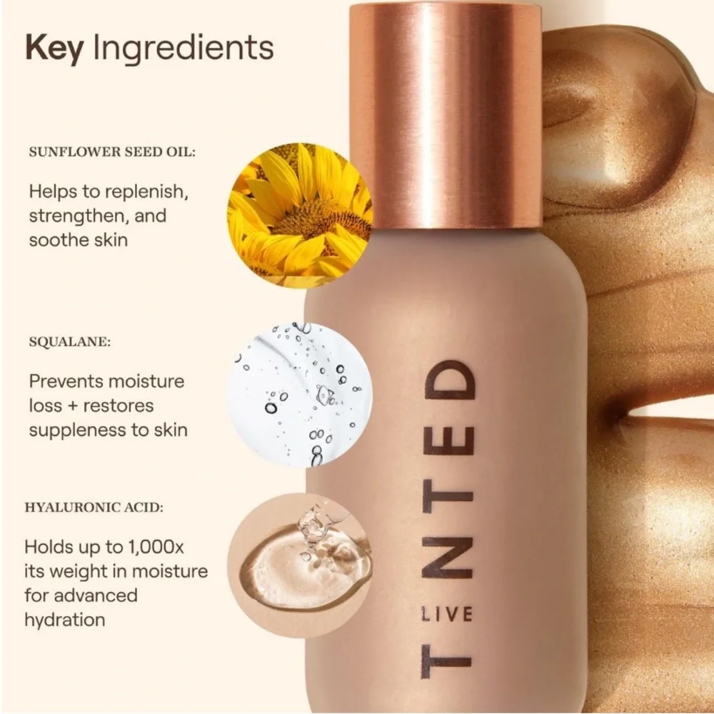 Live Tinted Hueglow Liquid Highlighter Drops “Golden Hour”